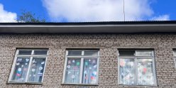 Патриотическая акция "Окна Победы".