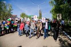 Участие в праздновании Дня Победы