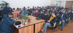 Встреча студентов с сотрудниками полиции и МЧС